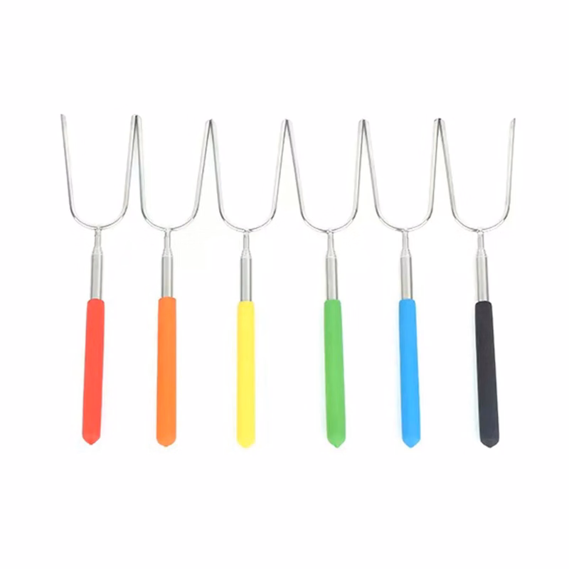 Stainless Telescoping Hot Dog Smores Skewers