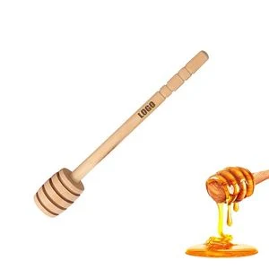 15cm Wooden Honey Dipper Stick Stirrer 1