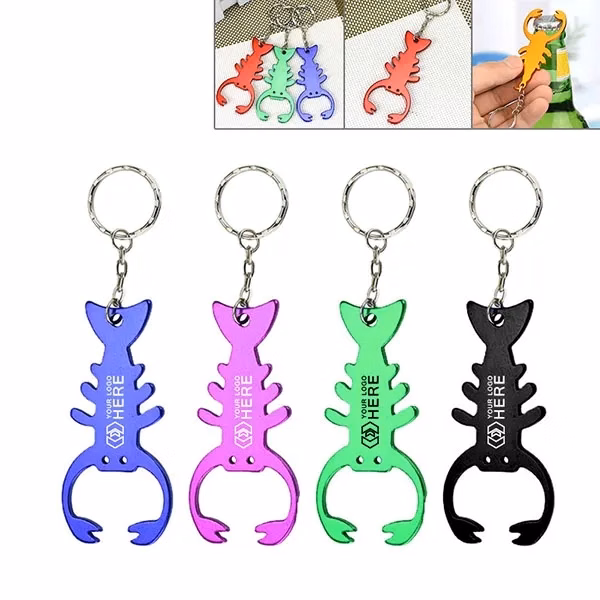Lobster Shape Bottle Opener Key Chain
