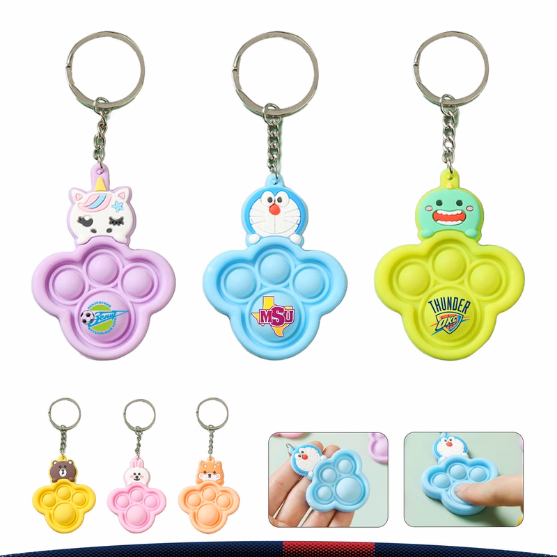 Lero Push Pop Bubble Keychain