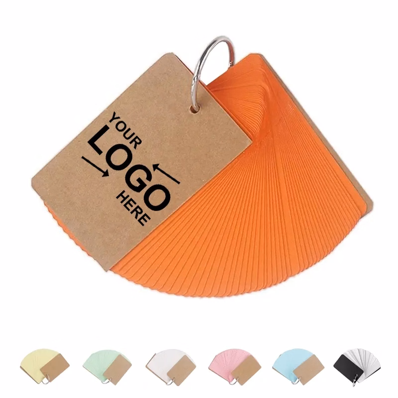 Card Note Pad With Binder Ring