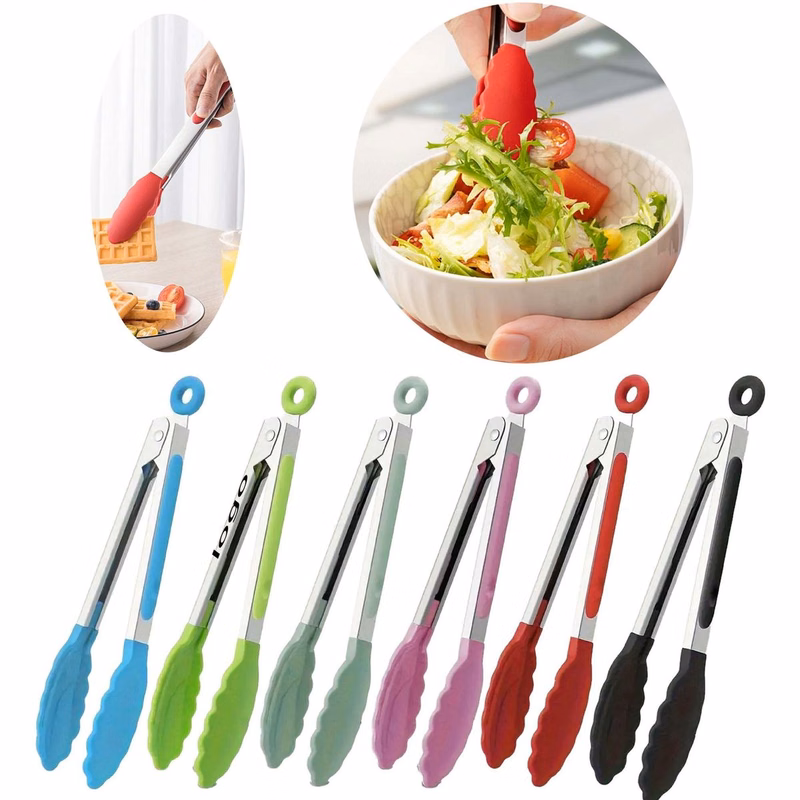 BBQ Grilling Stainless Steel Food Tongs