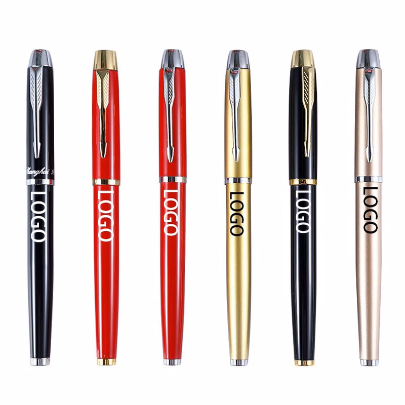 Arrow Feather Shape Metal Signature Pen