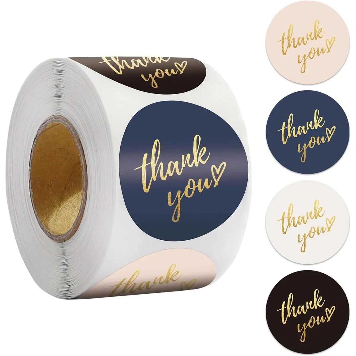 Thank You Stickers 1.5 Inch 1