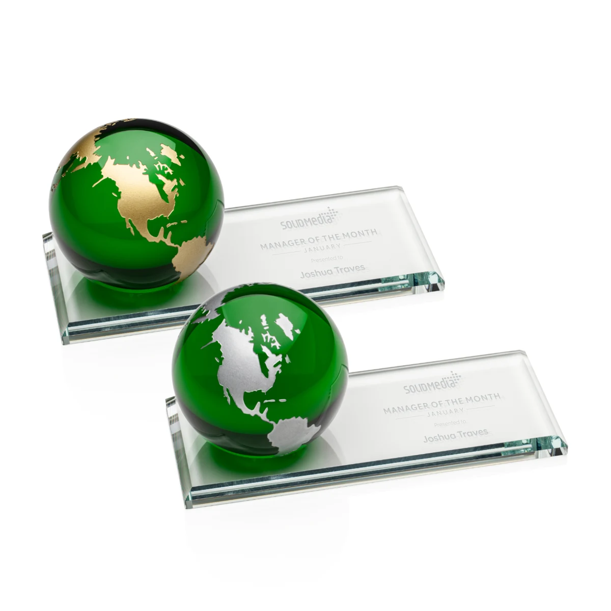 Fairfield Globe Award - Green 1