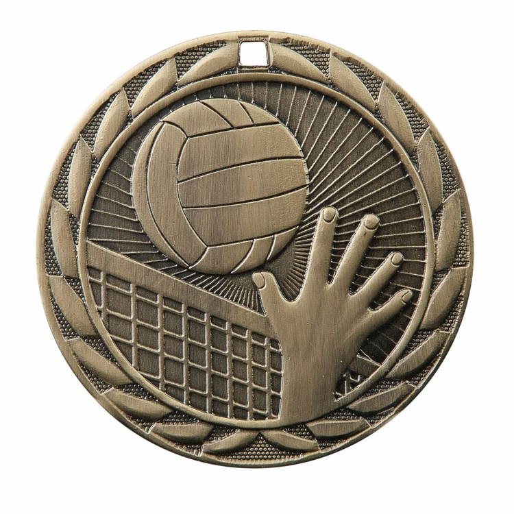 Volleyball Fe Iron Medal 2"
