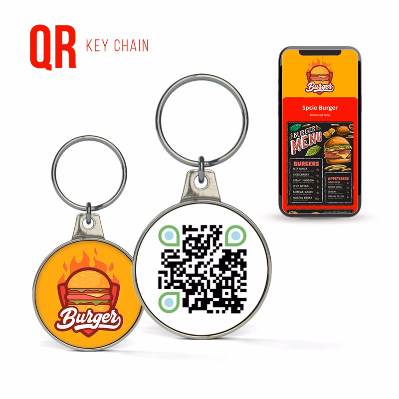 Qr Code Key Chain