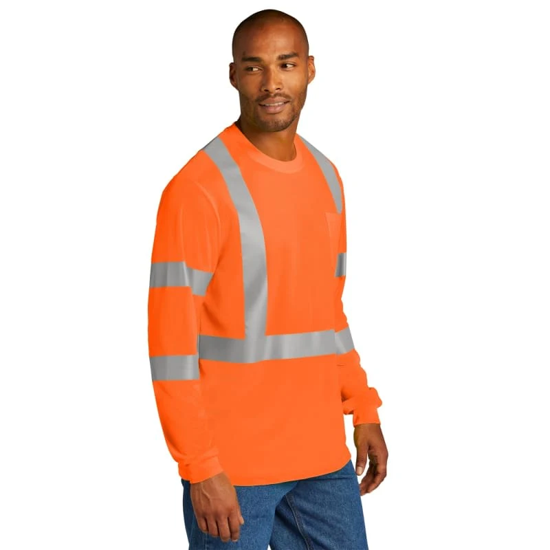 CornerStone ANSI 107 Class 3 Mesh Long Sleeve Tee. 1