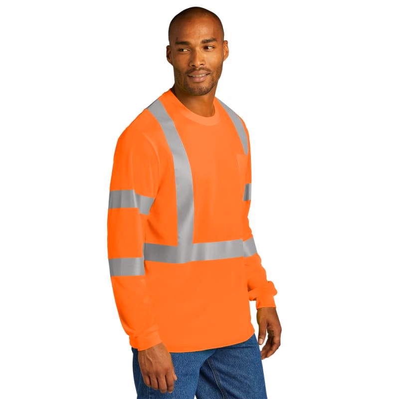 CornerStone ANSI 107 Class 3 Mesh Long Sleeve Tee.