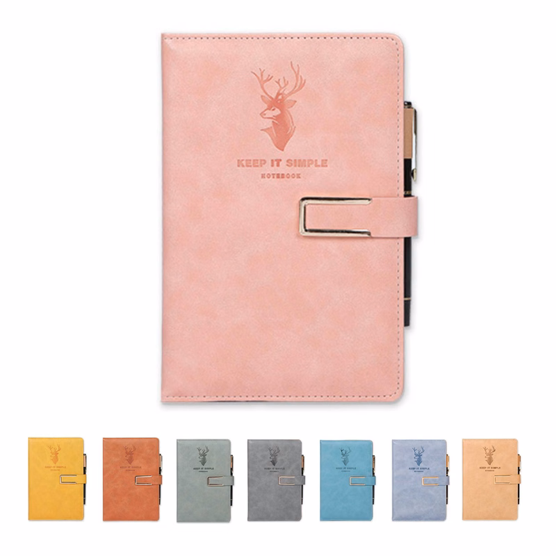 Office Use Custom PU Leather Notebook