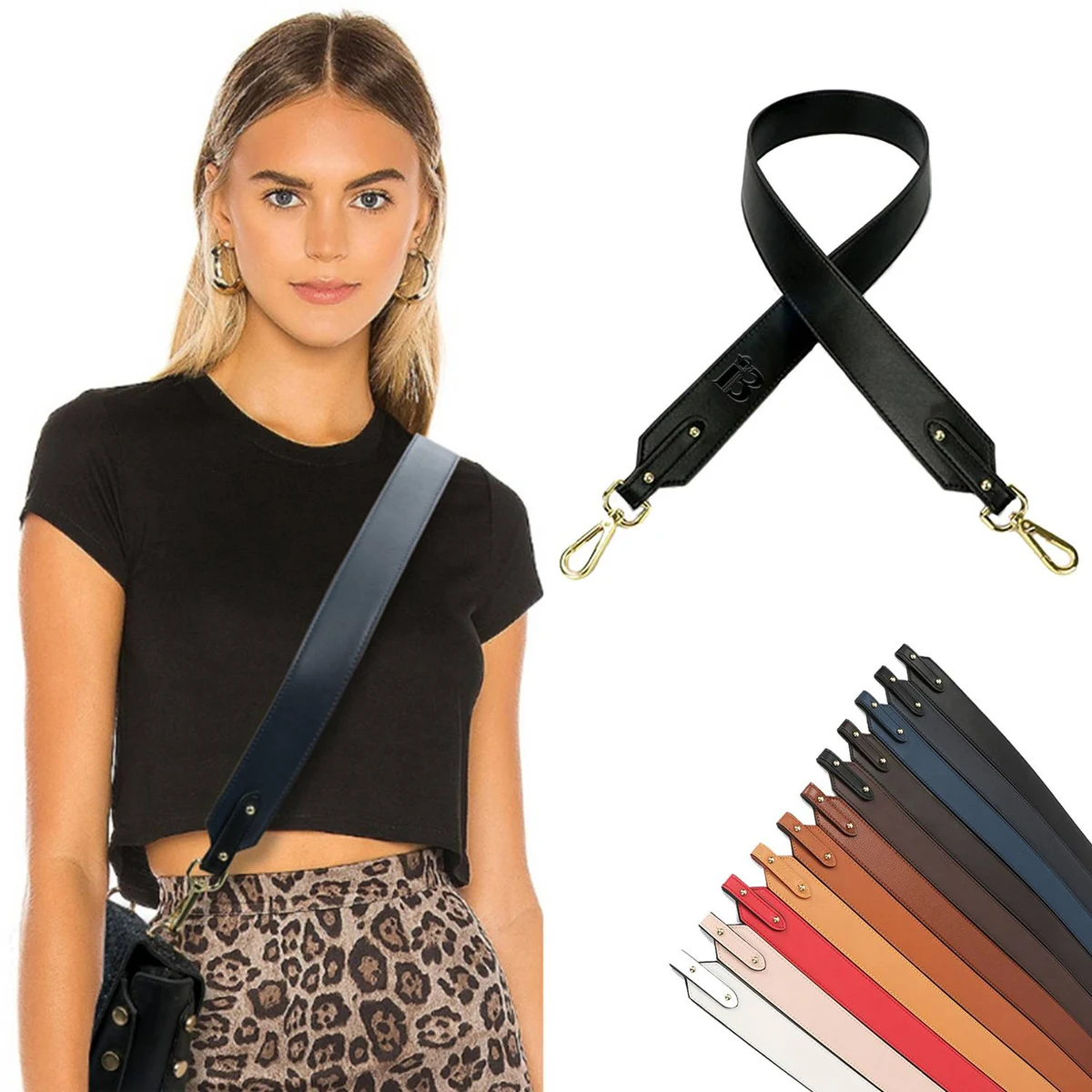PU Leather Purse Adjustable Strap 1