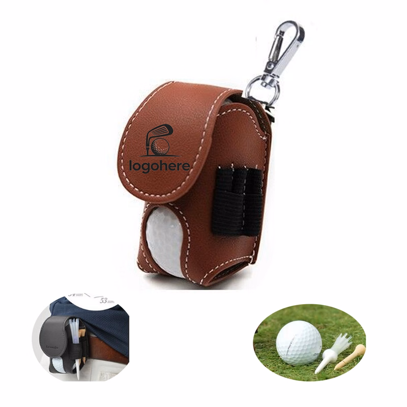 MOQ 30 Golf Accessory Pouch Keychain