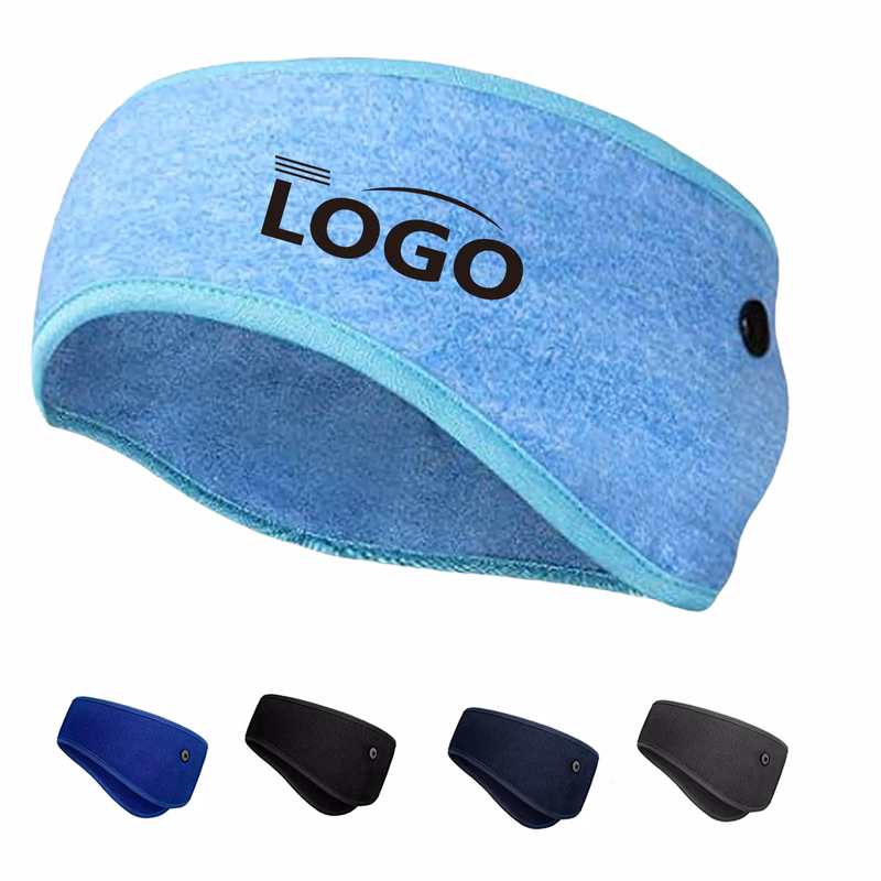 Ear Warmer Band with button
