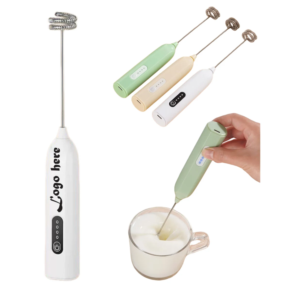Portable Rechargeable Whisk & Froth Tool 1