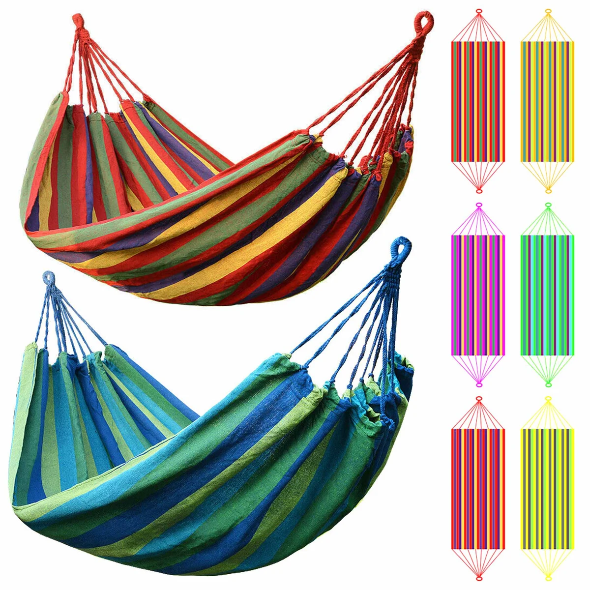 Single Canvas Hammock 1