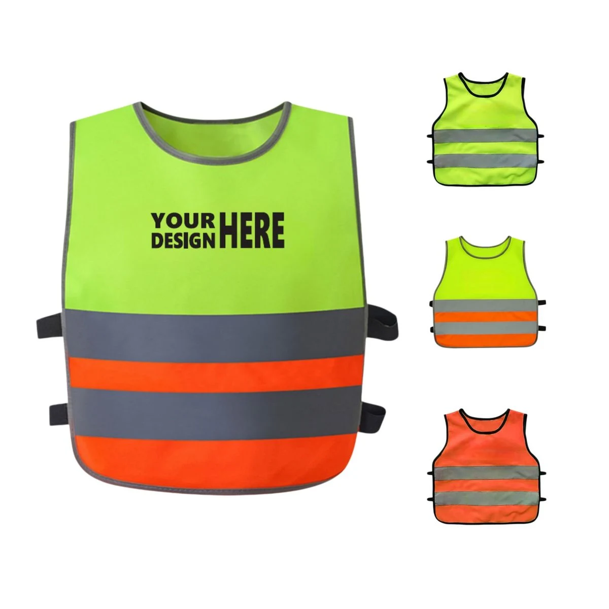 Children's High?Visibility Reflective Safety Vest 1