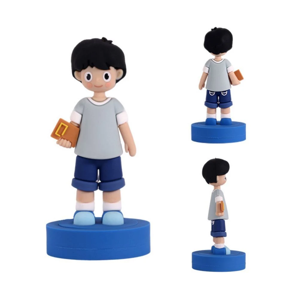 Stereoscopic Doll Stamp Ornament 1