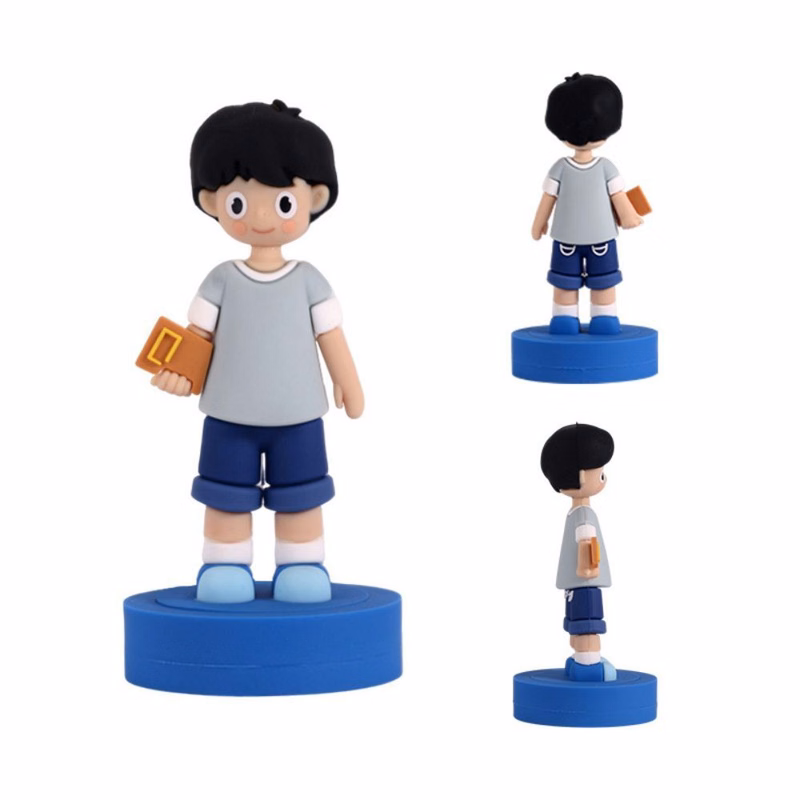 Stereoscopic Doll Stamp Ornament