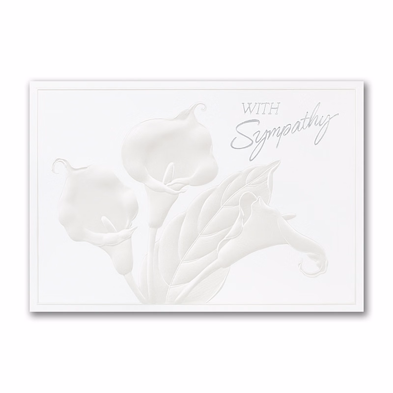 With Sympathy Card