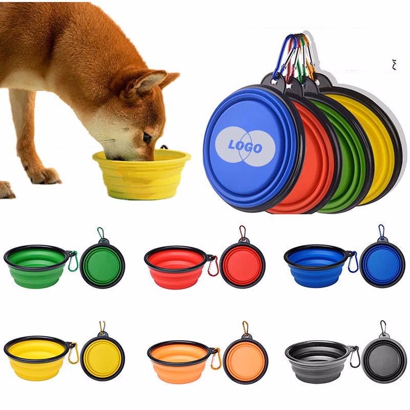 6.3' 650ml Collapsible Pet Bowl with Carabiner