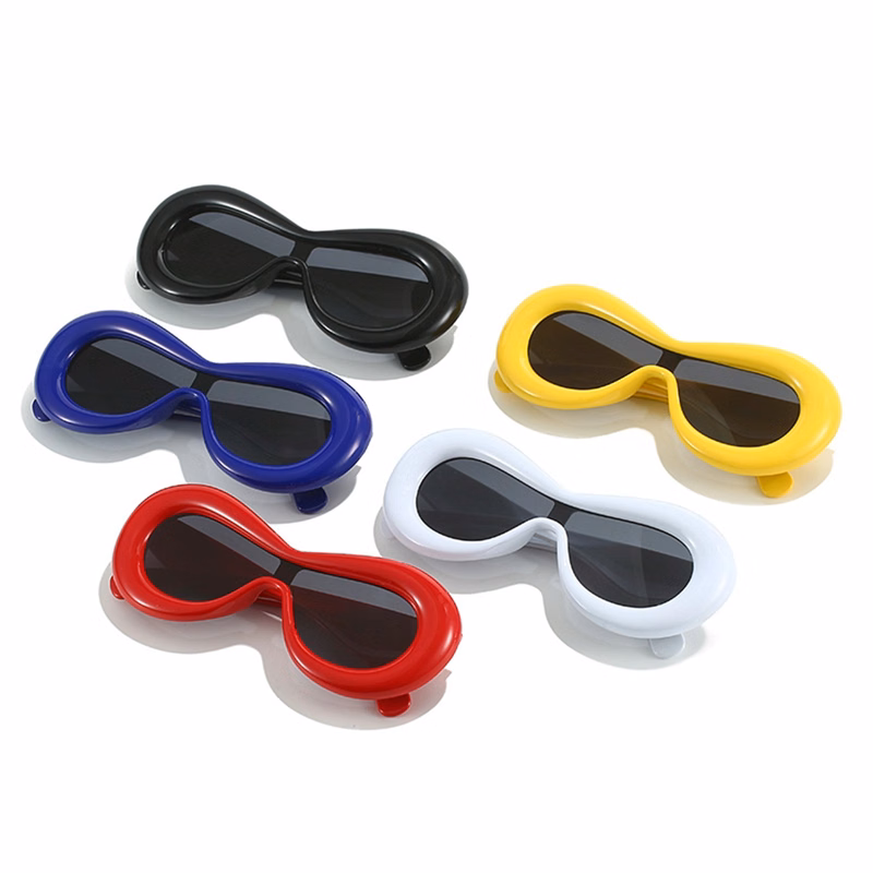 Oversized Thick Oval Y2K Sunglasses