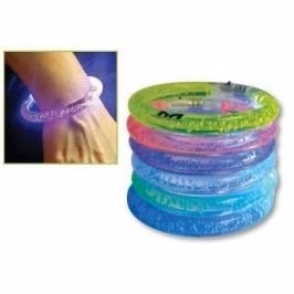 Flashing LED Bubble Bracelet