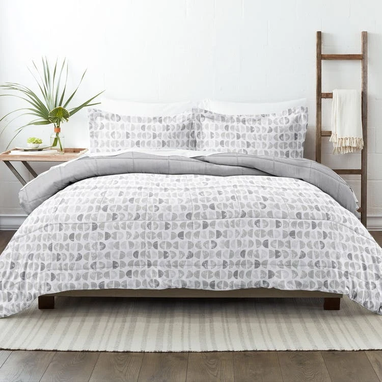 Down Alternative Comforters - Gray Moonlight Queen 3 Piece 1