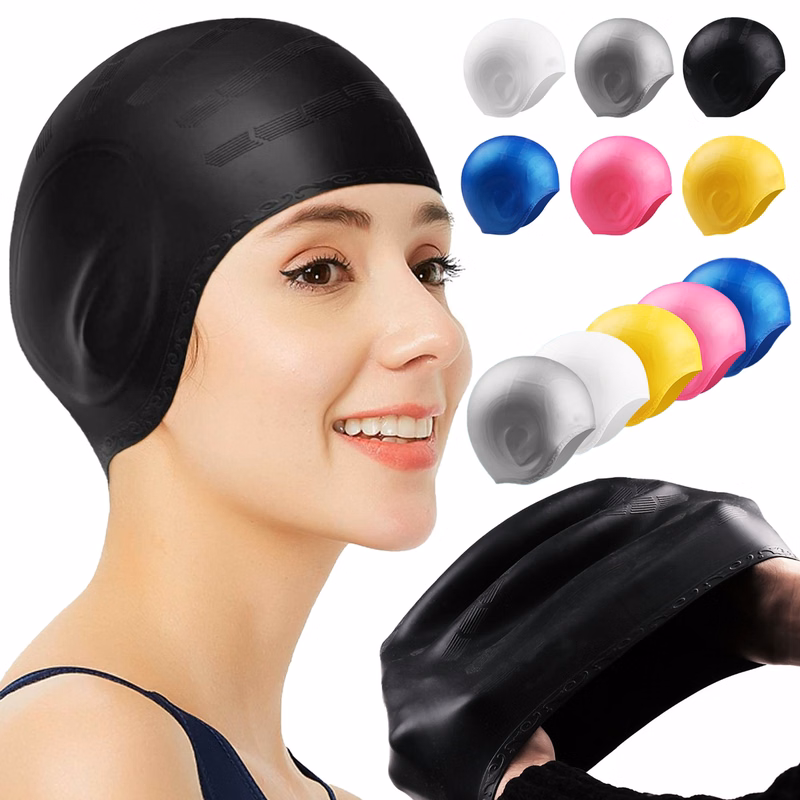 Silicone Swim Waterproof Cap Protect Ears