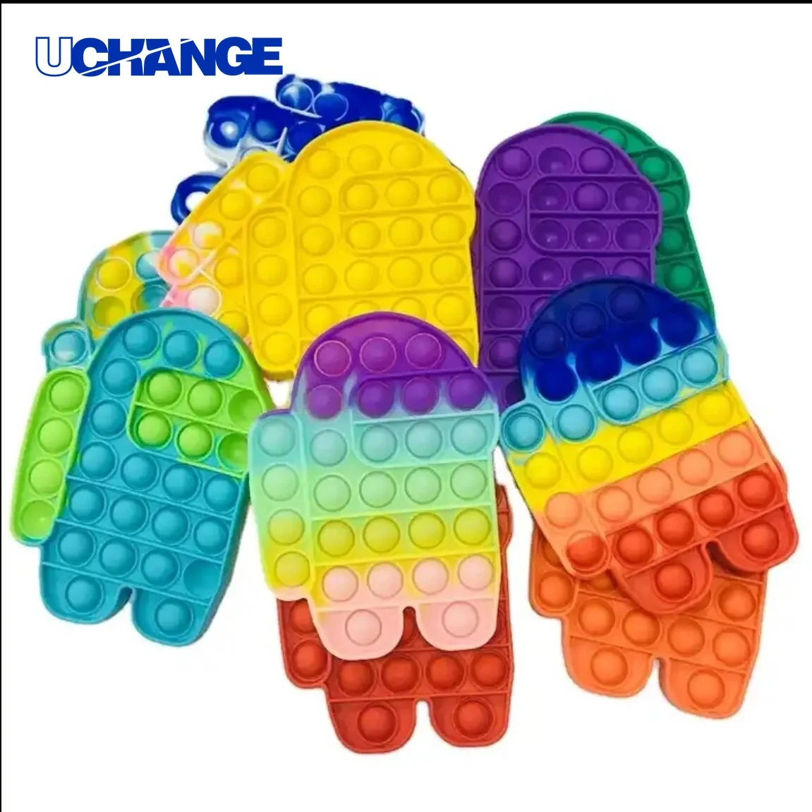 Silicone Bubble Fidget Toy Sensory Stress Reliever for All Ages 1