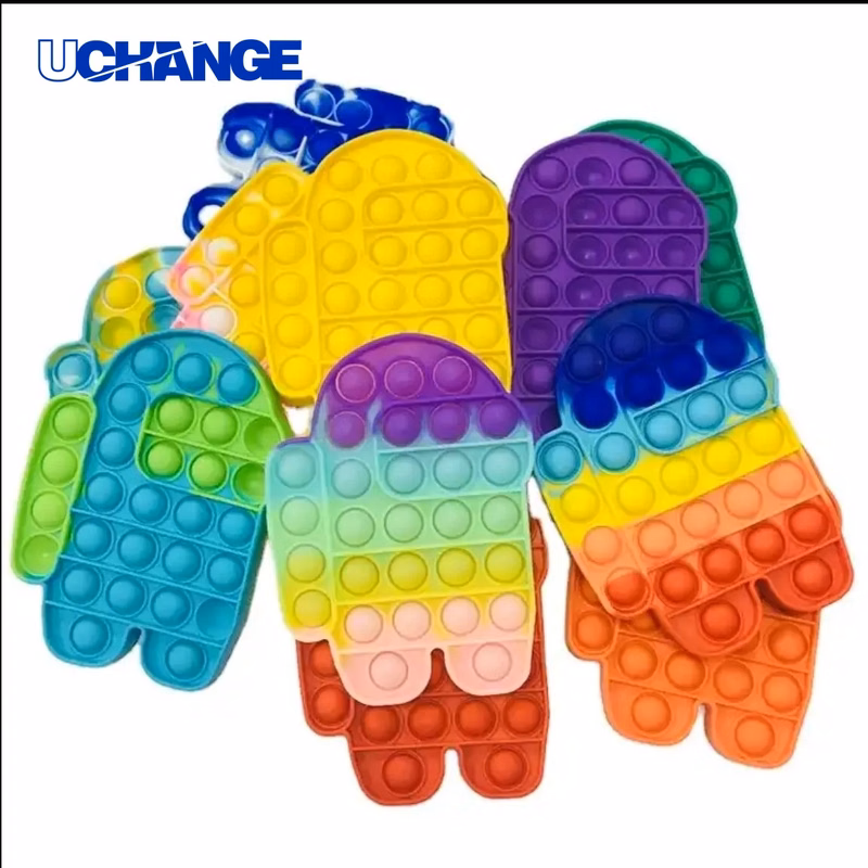 Silicone Bubble Fidget Toy Sensory Stress Reliever for All Ages