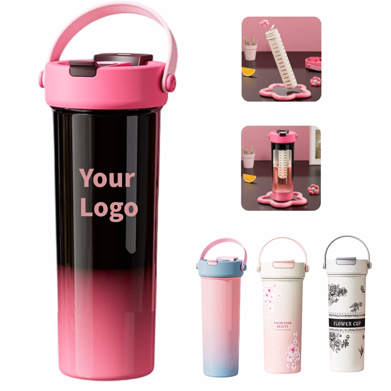 Infuser Water Bottles Custom Logo for Healthy Lifestyle