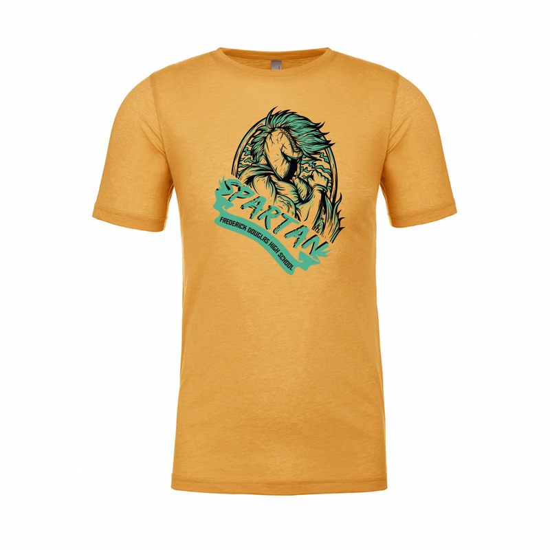 Next Level™ 3.7 oz. Poly/Cotton Blend T-Shirt (2 Color Imprint)
