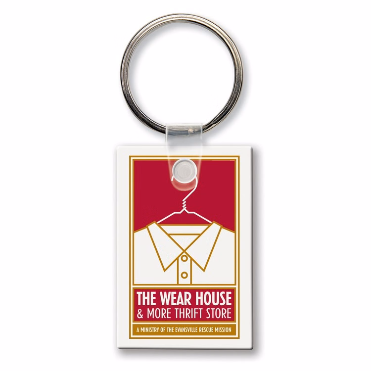 Small Rectangle Key Tag