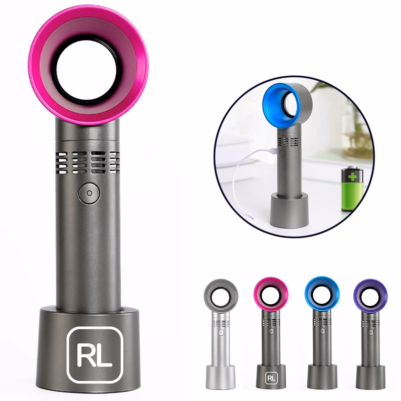 Portable Rechargeable And Silent Bladeless Mini Fan