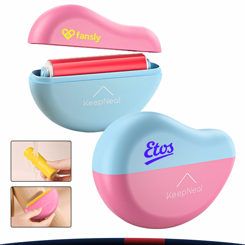Velixo Mango-Shaped Two-Tone Washable Lint Remover