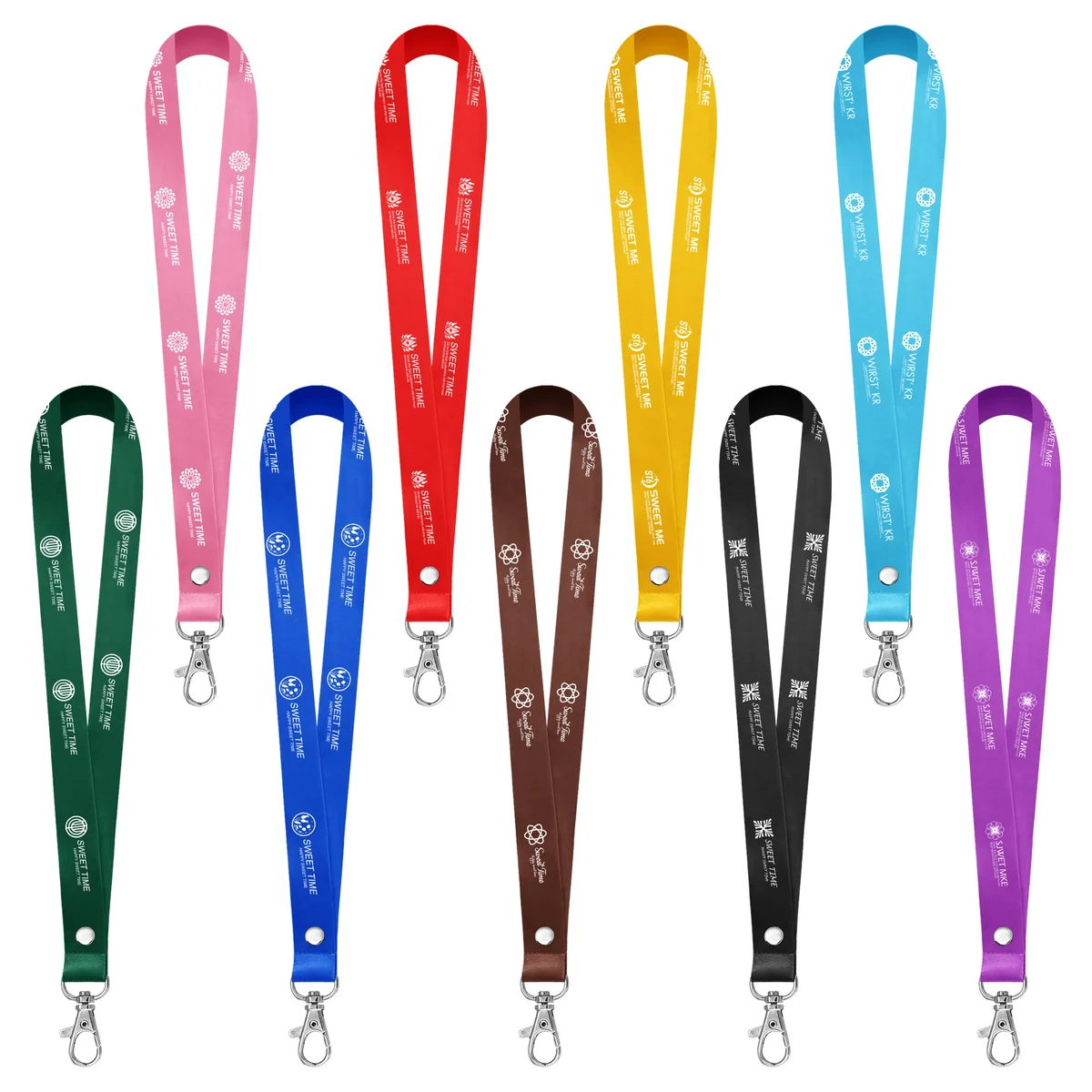 Custom Printed Polyester Lanyard 1