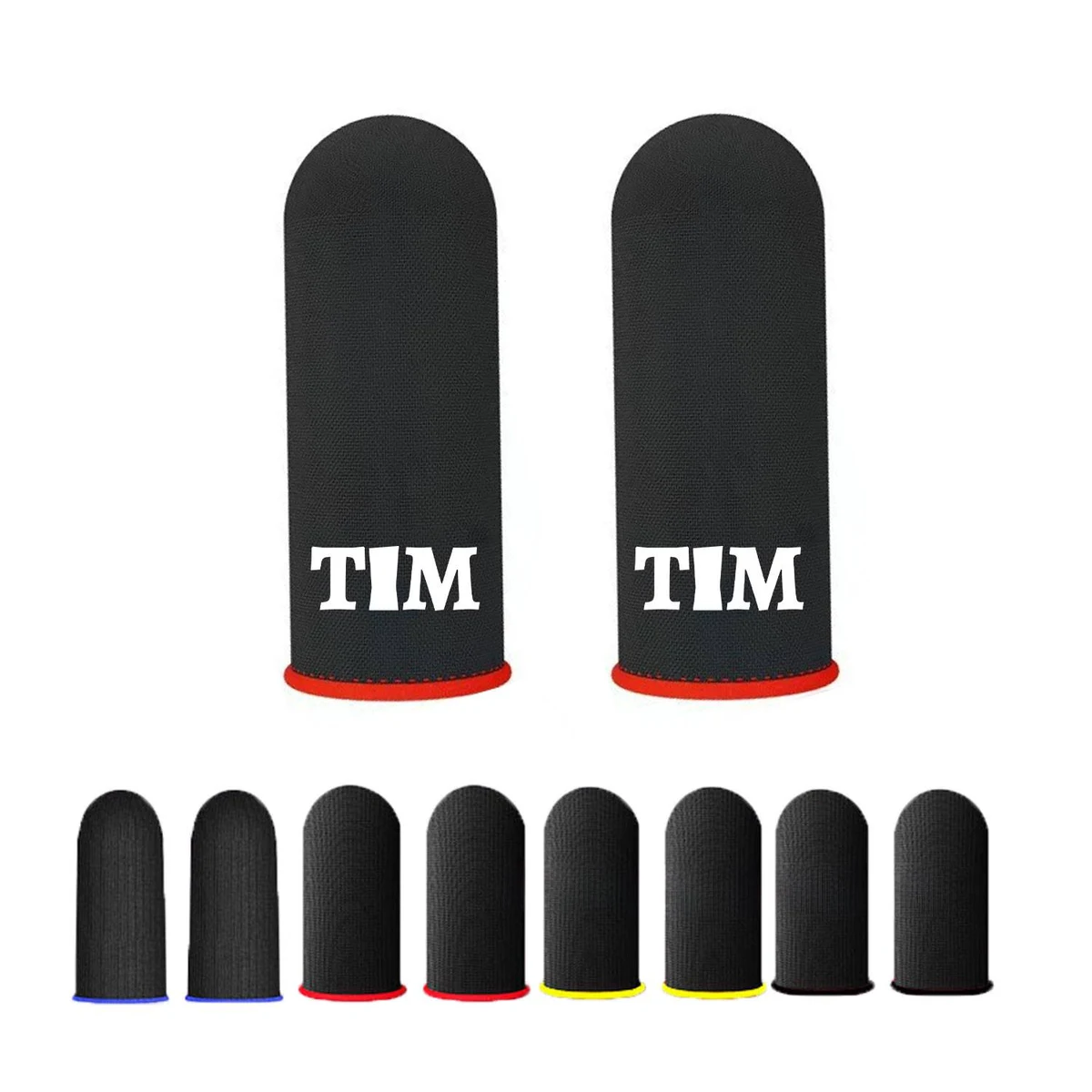 18-Needle Carbon Fiber Sweatproof Gaming Fingerstall 1
