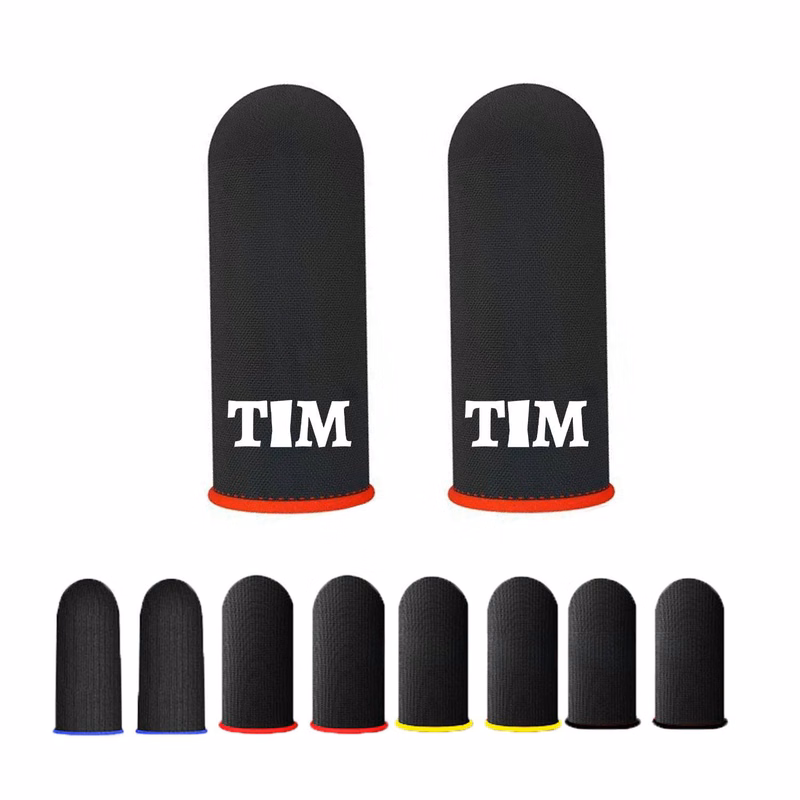 18-Needle Carbon Fiber Sweatproof Gaming Fingerstall