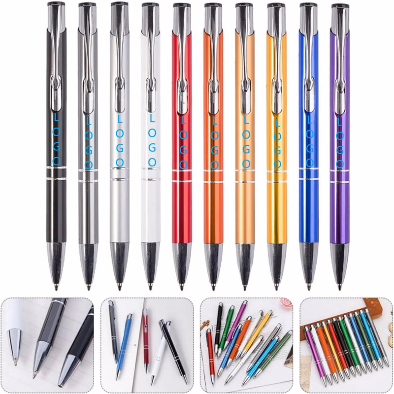 Metal Press Ballpoint Pen