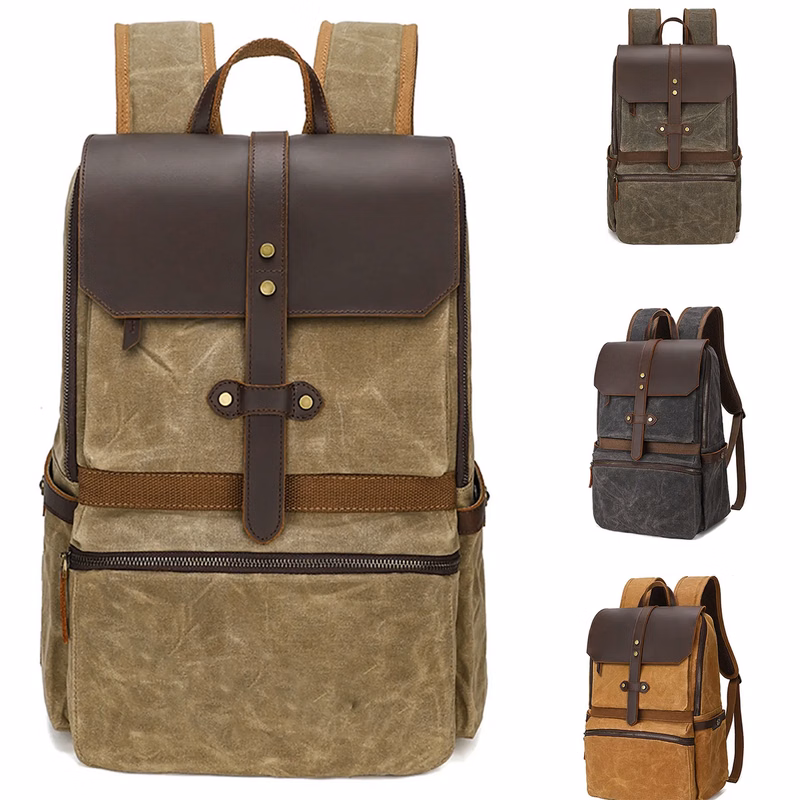 Leather Backpack for Men