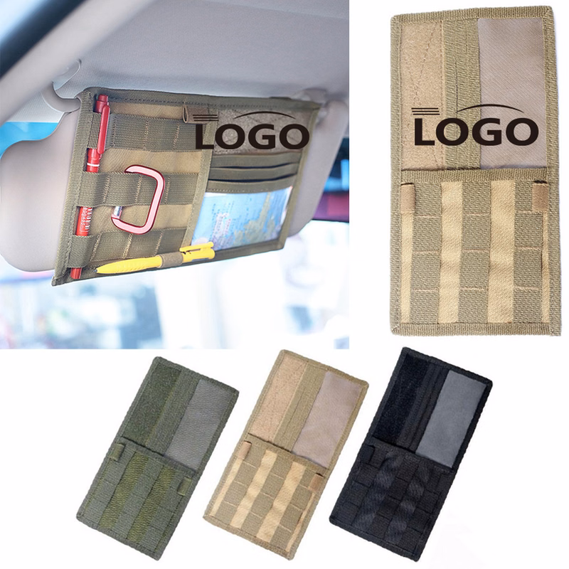 Multifunctional Car Visor Cover Storage Bag