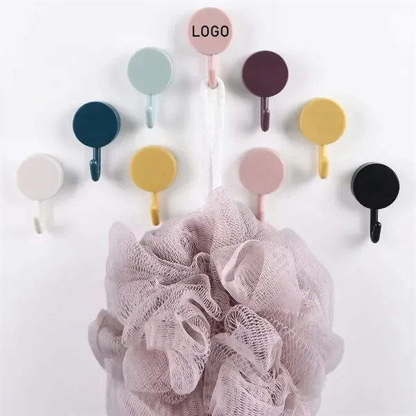 Custom 3 inch Plastic Self-Adhesive Hook — Colorful Home Storage Real Estate Giveaway 1