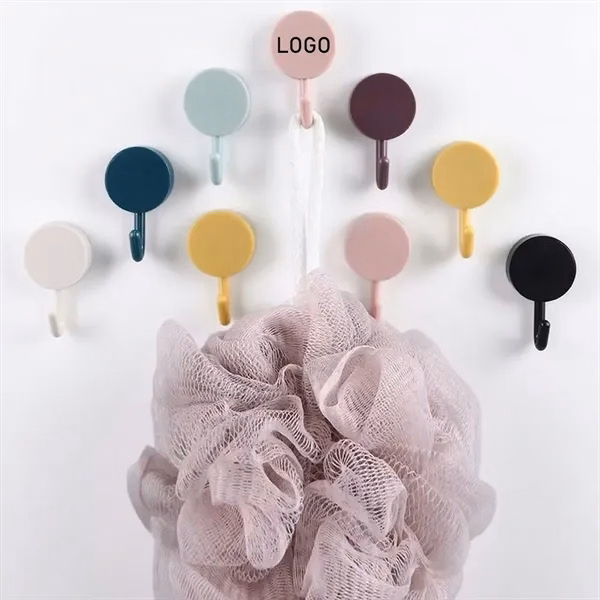 Custom 3 inch Plastic Self-Adhesive Hook — Colorful Home Storage Real Estate Giveaway