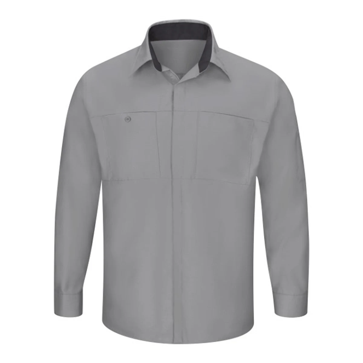 Men's Tall Performance Plus Long Sleeve Shirt with OilBlok Technology - SY32T 1
