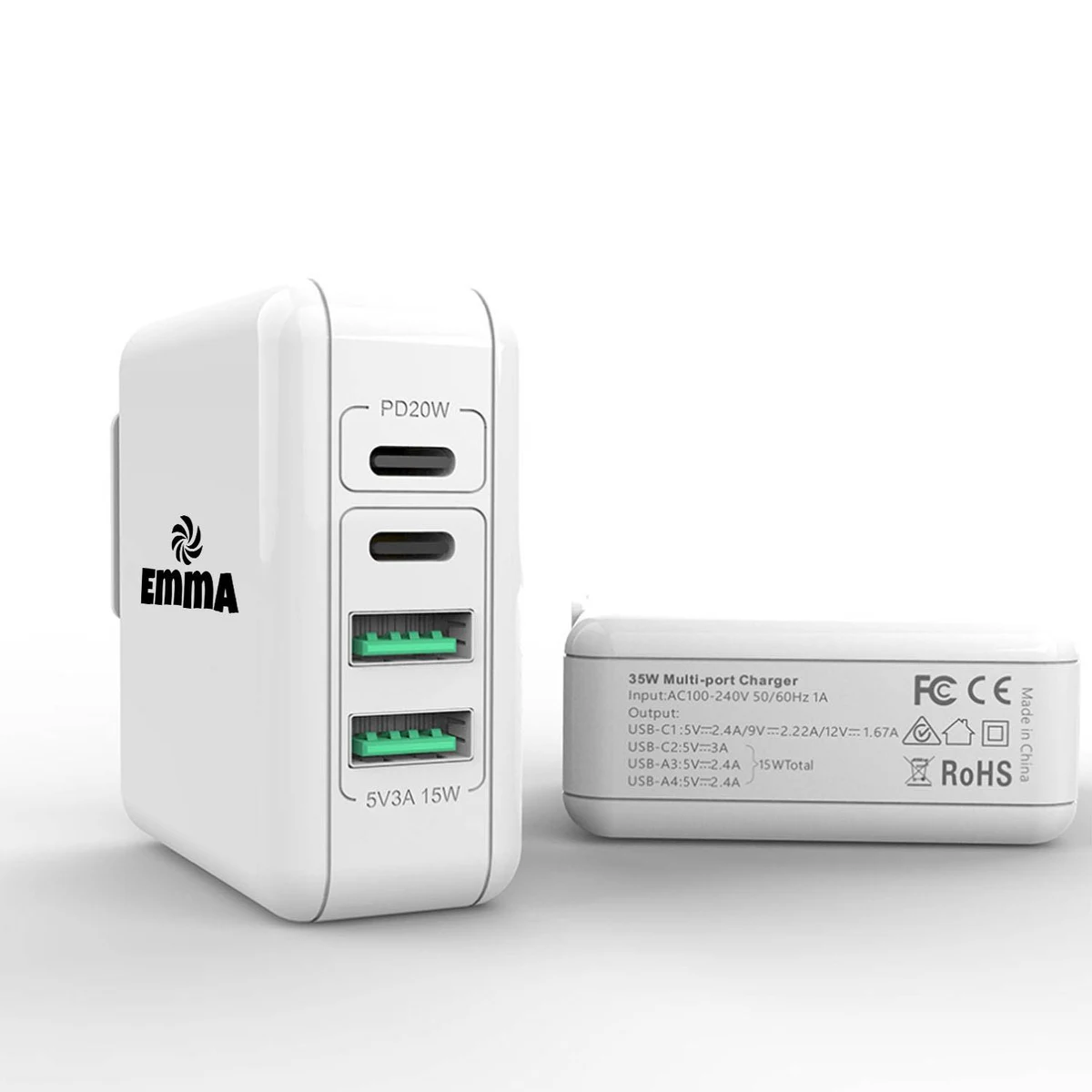 USB Multi Port Cell Phone Charging Head 1