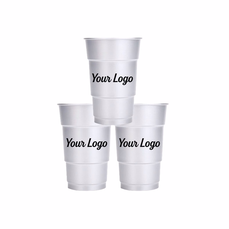 16oz Hiking CampingPortable Reusable Aluminum Water Cup