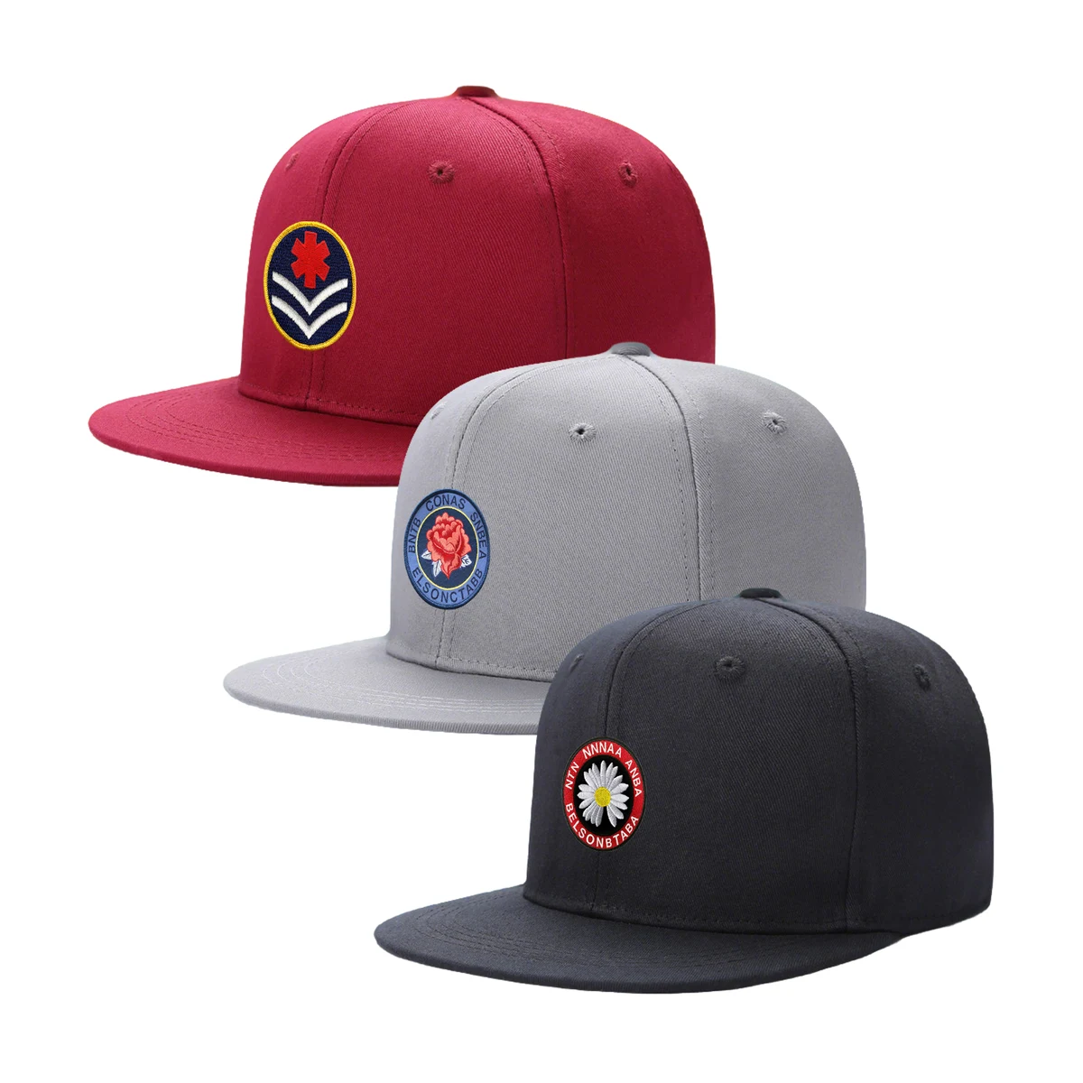 6 Panel Plat Brim Trucker Hat 1