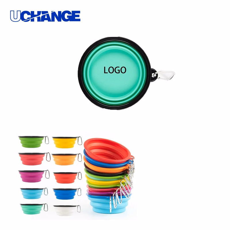 Multifunctional Silicone Pet Bowl Dish for Feeding