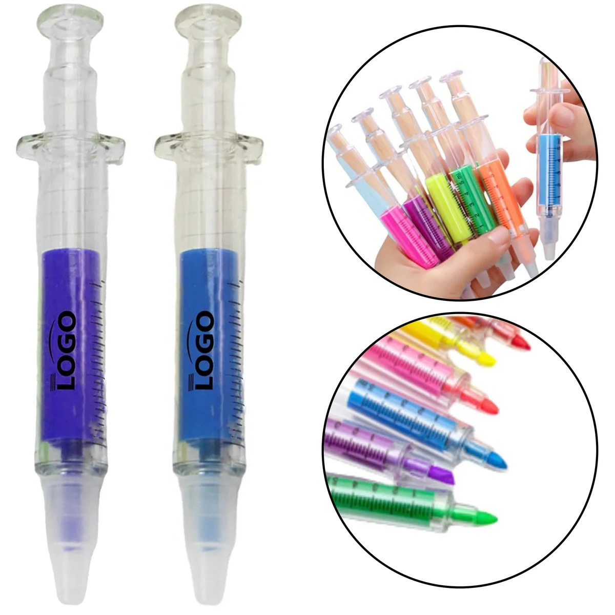 Syringe Watercolor Highlighter Marker Pen 1