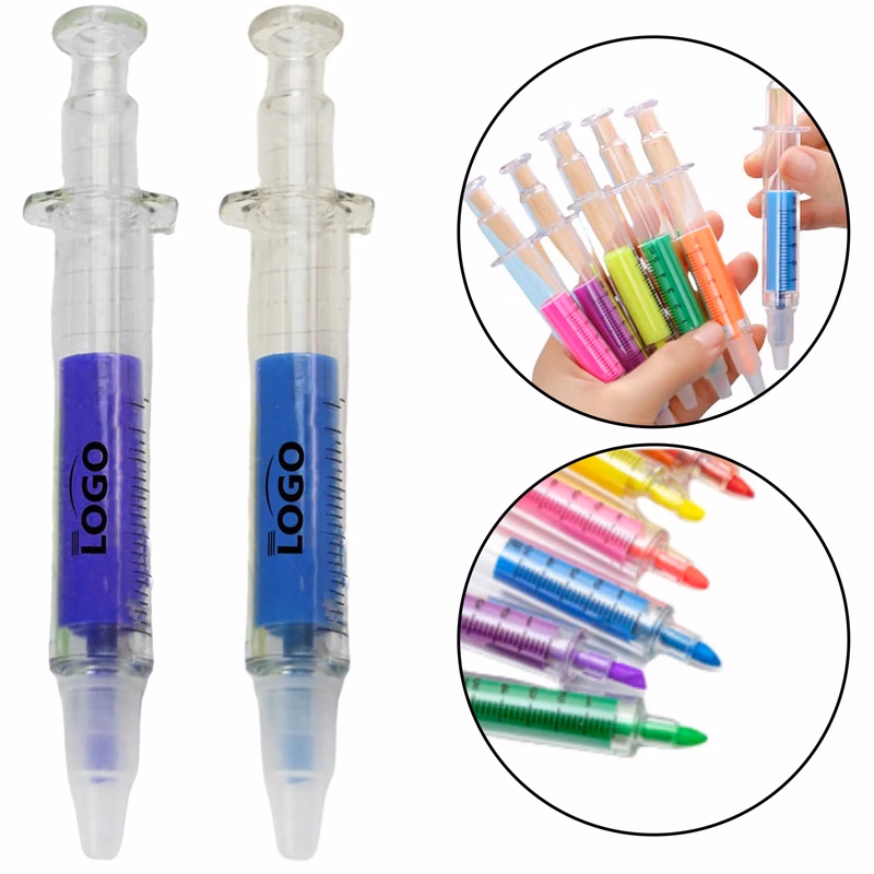 Syringe Watercolor Highlighter Marker Pen